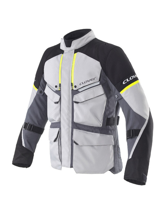 Clover Scout-5 WP jacket yellow grey