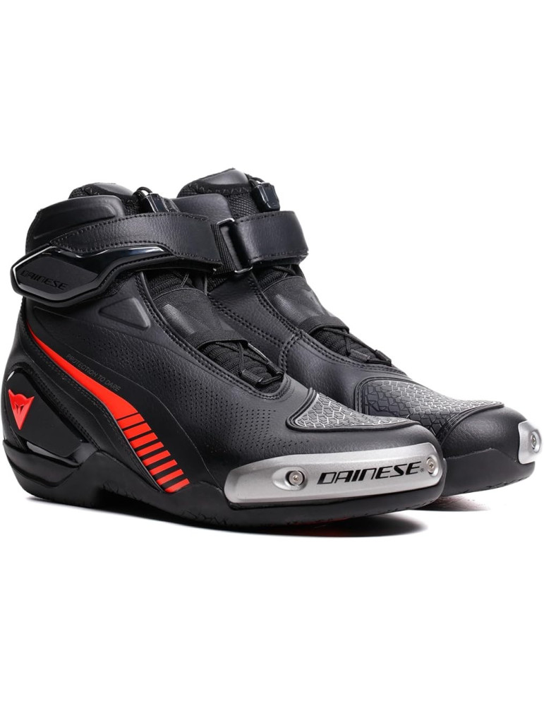 Zapatillas Dainese Superya negro fluo rojo