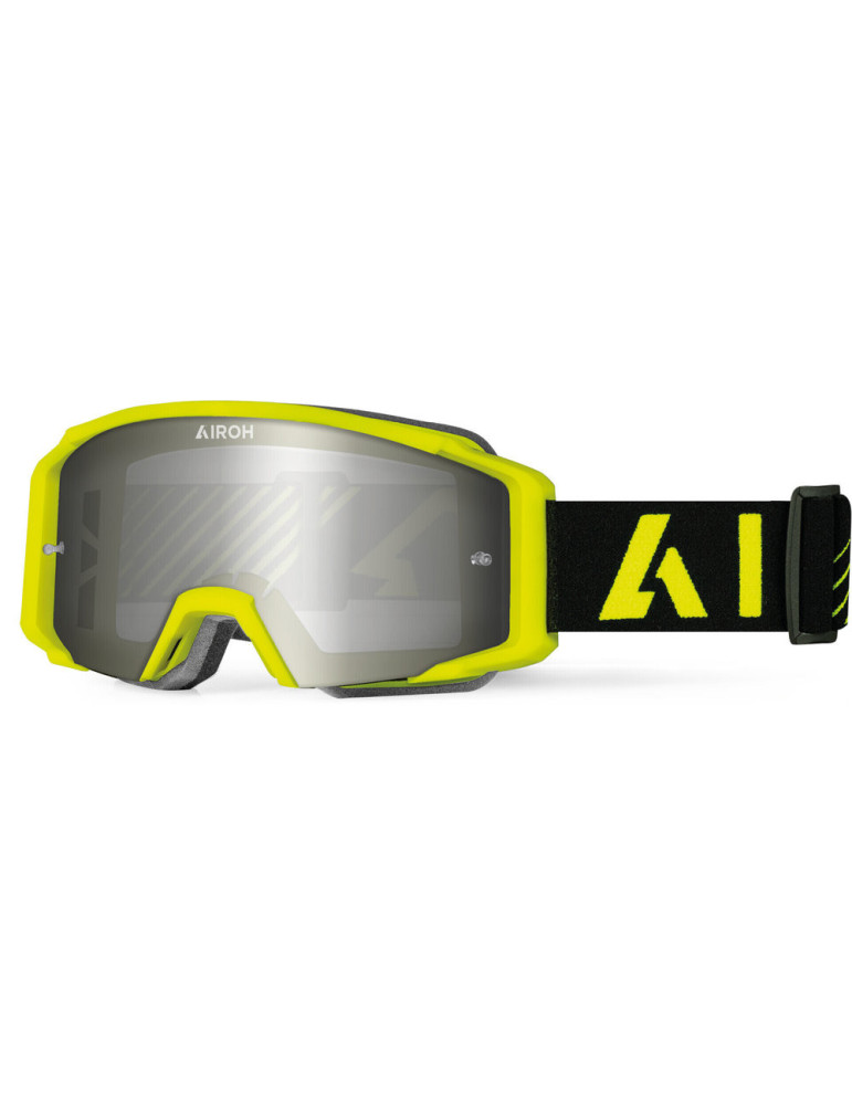 Máscara Airoh Blast XR1 amarillo mate.