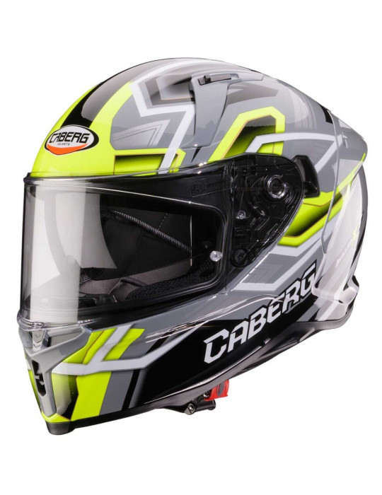 Caberg Avalon X Brama grey yellow black helmet