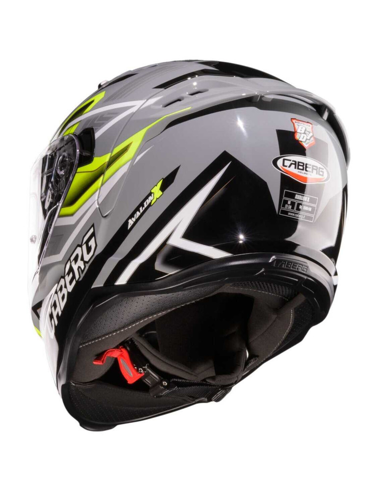 Caberg Avalon X Brama grey yellow black helmet