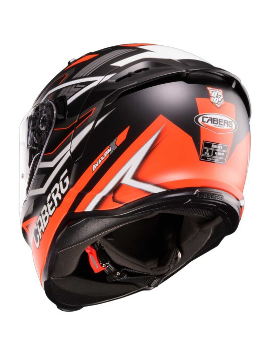 Caberg Avalon X Brama black red anthracite helmet