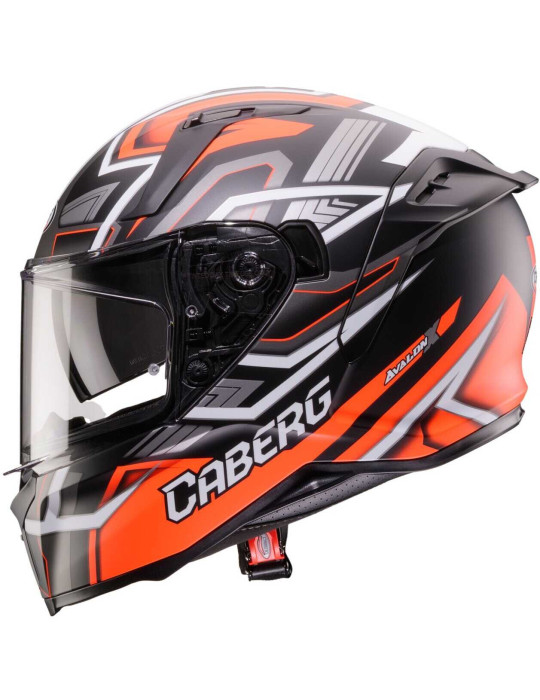 Caberg Avalon X Brama schwarz rot anthrazit Helm