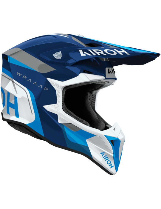Airoh Wraap Conquer Helmet Gloss Blue