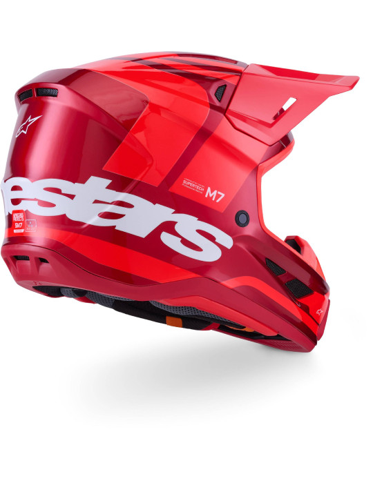 Casco Alpinestars S‑M7 Core Red Glossy