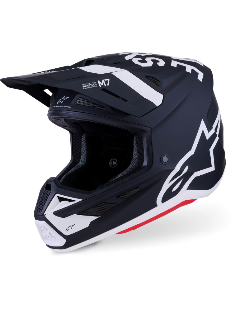 Alpinestars S-M7 Dasher helmet black matt white