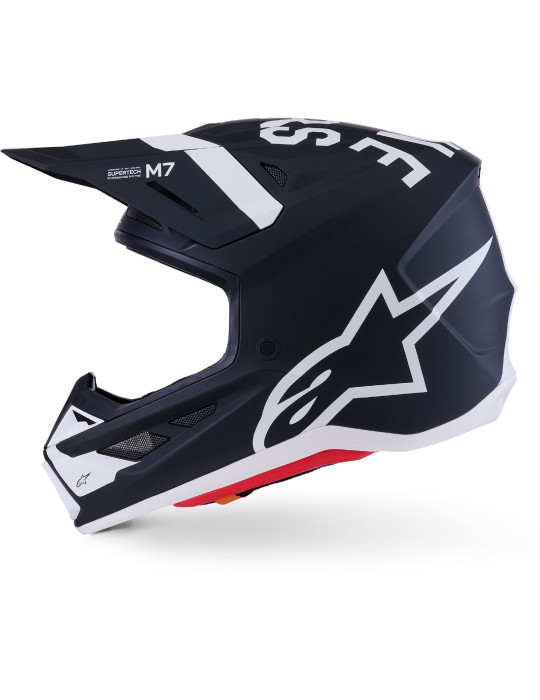 Alpinestars S-M7 Dasher helmet black matt white