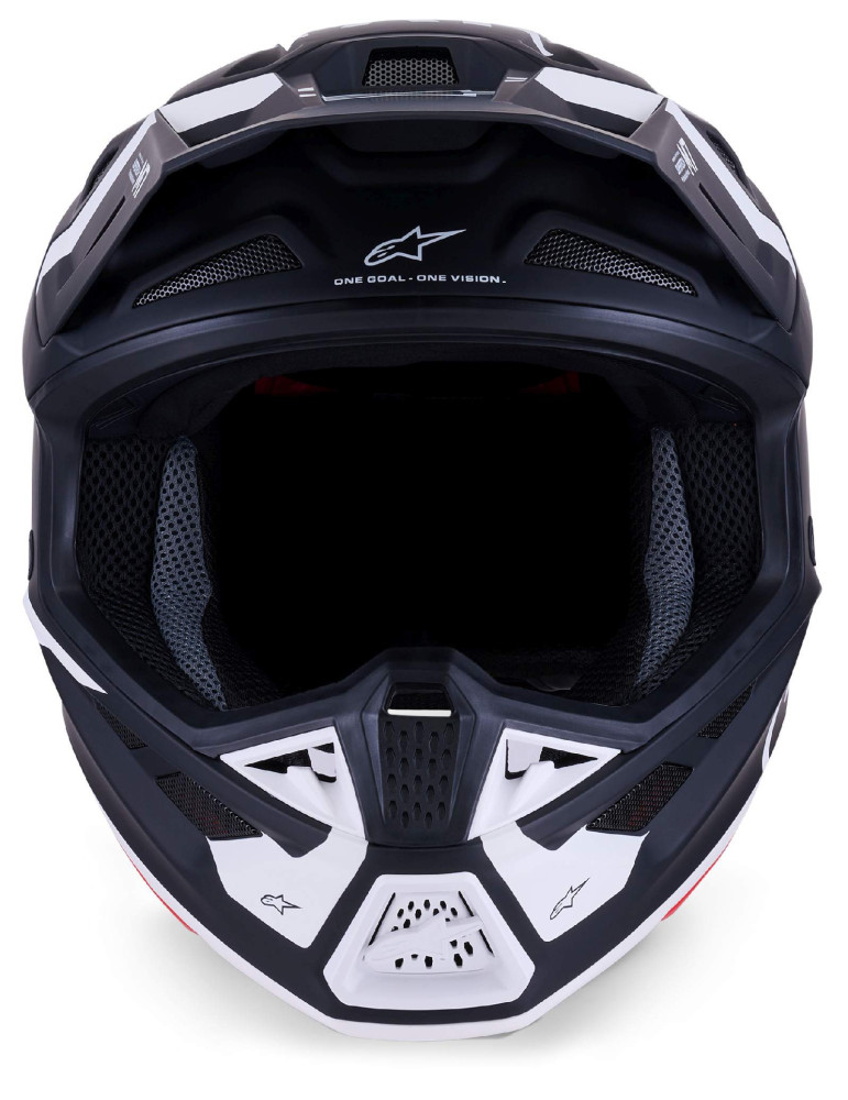 Alpinestars S-M7 Dasher Helm schwarz matt weiß