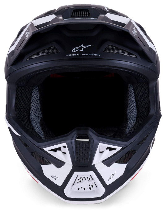 Alpinestars S-M7 Dasher Helm schwarz matt weiß