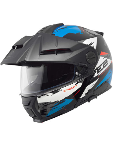 Schuberth E2 Trail Blue Gloss modular helmet