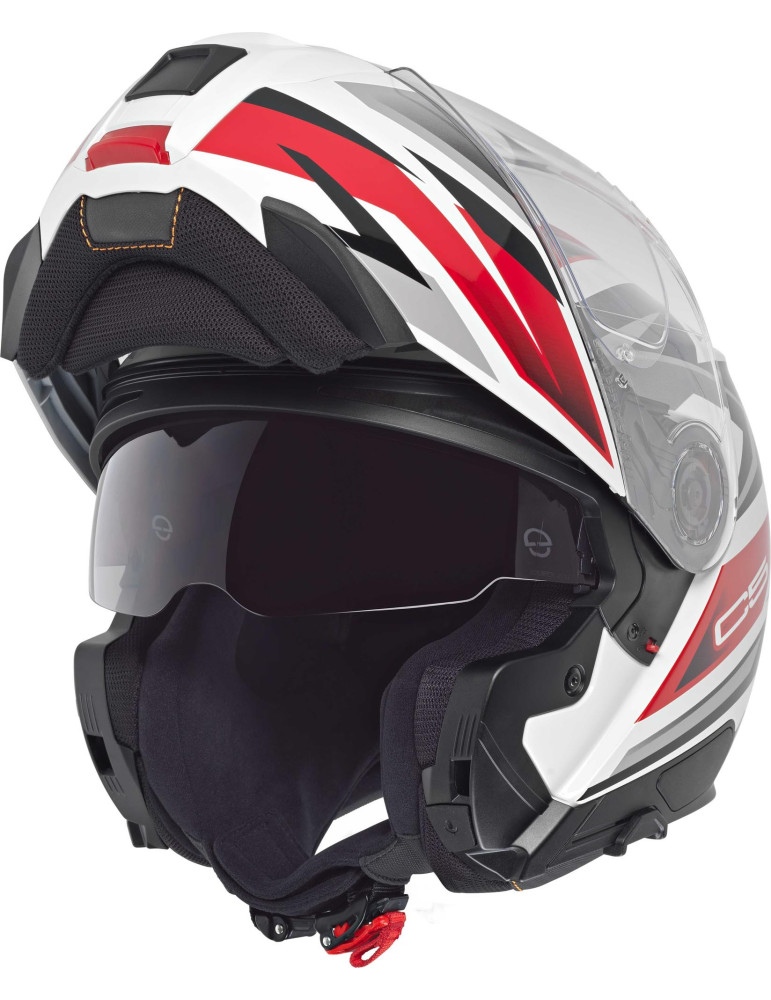 Casque modulable Schuberth C5 Zenith Red Gloss