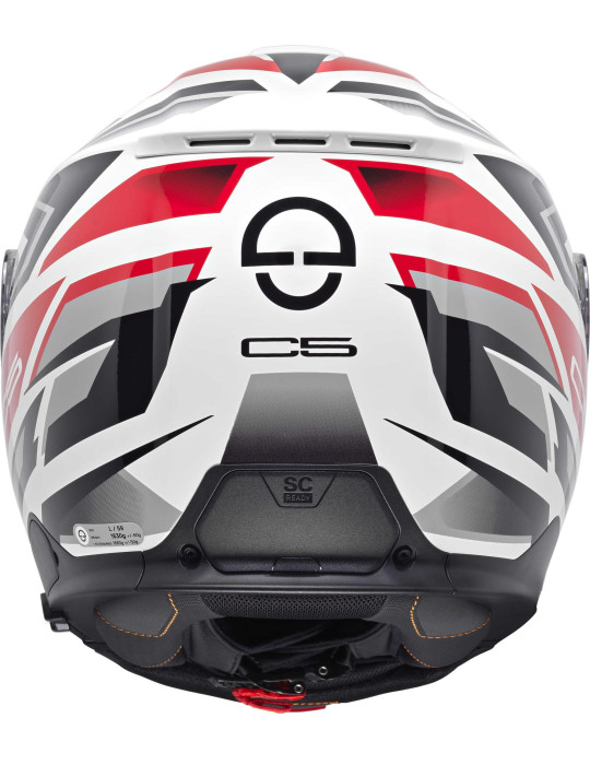 Casque modulable Schuberth C5 Zenith Red Gloss