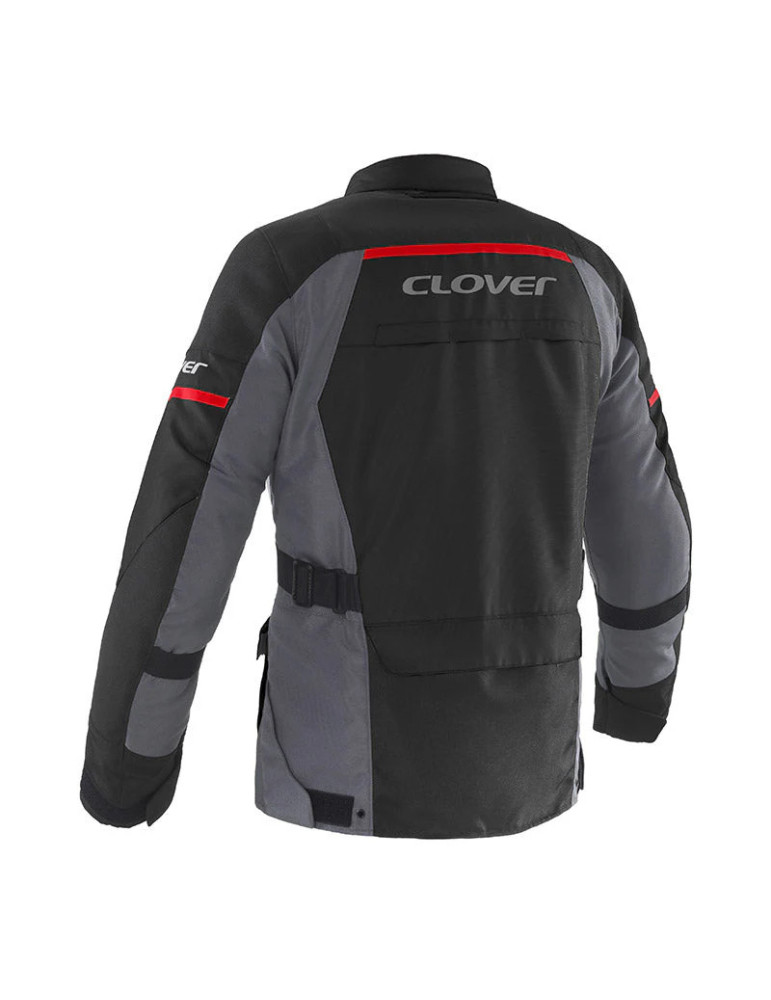 Clover Scout 5 WP Jacke rot schwarz