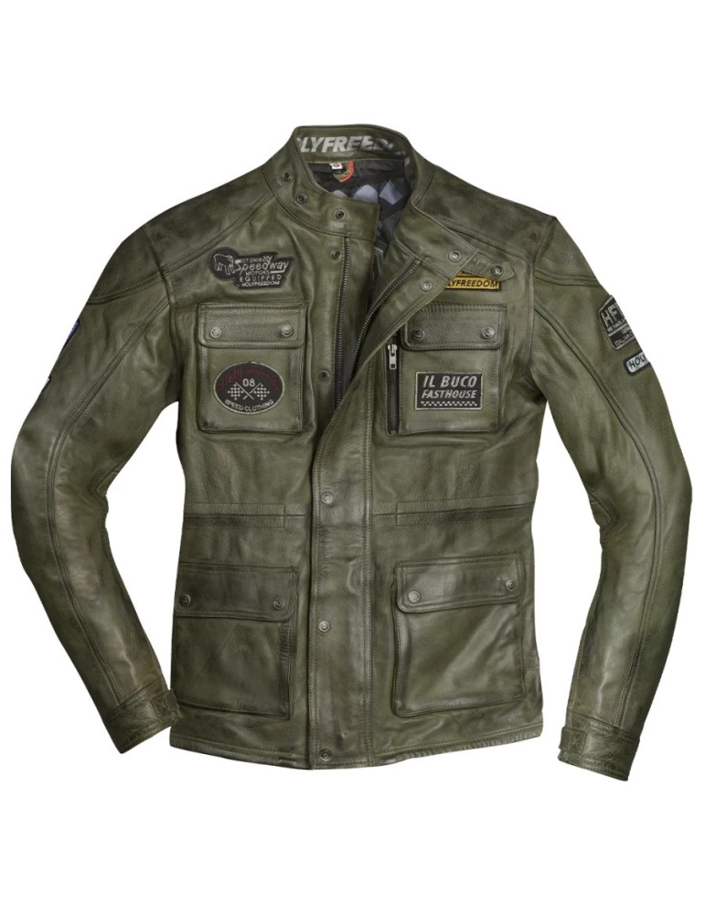 Holyfreedom Quattro Militär Grün Jacke